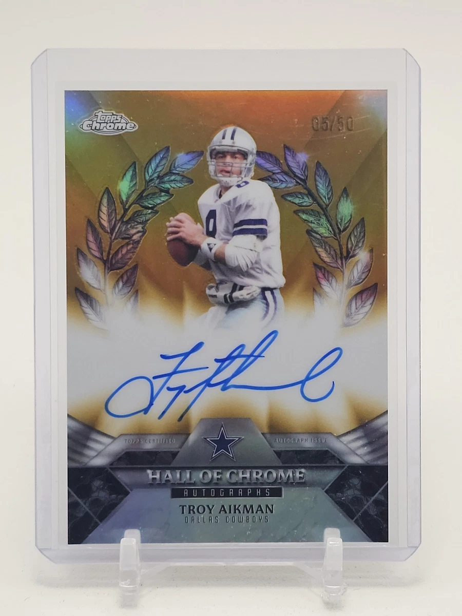 Troy Aikman Autograph Football Cards for sale | eBay