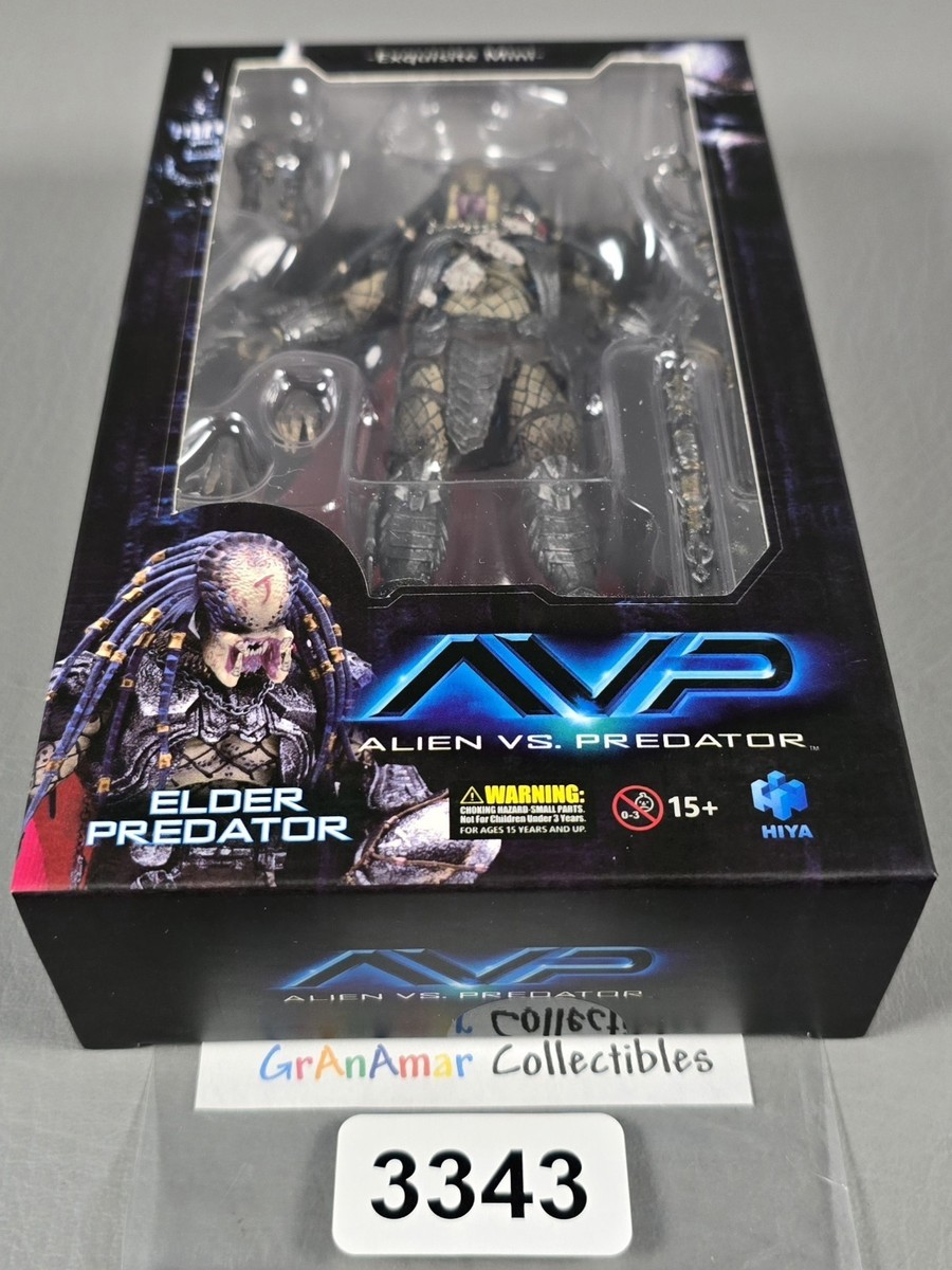 Hiya Toys AvP ELDER PREDATOR (with Cape) Alien vs. Predator 1:18