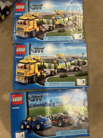 LEGO CITY: Auto Transporter (60060) 100% Complete W/Instructions-Free Ship!