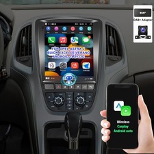 2+64G Android 14 Autoradio Carplay Für Opel Astra J GPS Navi WIFI BT RDS Kam DAB