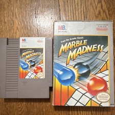 [PERSONAL COLLECTION] Milton Bradley Marble Madness Nintendo NES Boxed