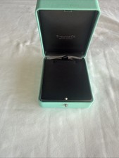 Tiffany & Co. Blue Leather Lined Jewelry Box ...