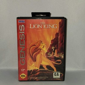 SEGA Genesis 16-Bit System Lion King Pack CIB MK-1631 - MK-1945 Excellent