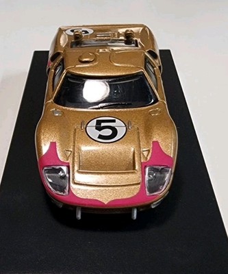 Kyosho USA Sports Car Collection Gold 1966 Ford GT40 MKII 1/64