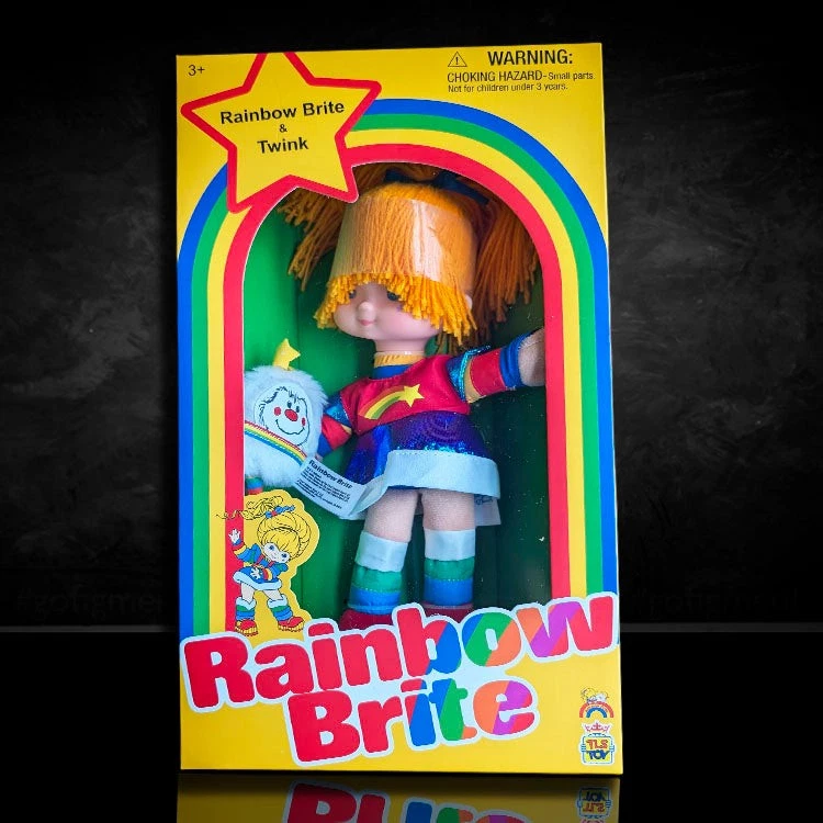 Muñeca Coleccionable Rainbow Brite and Twink 9 Pulgadas Edición Limitada Aniversario Foto 2 de 4