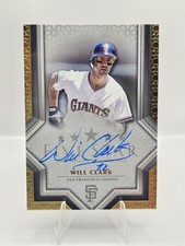 2023 Topps Five Star - Autographs Will Clark #FSA-WC (AU)