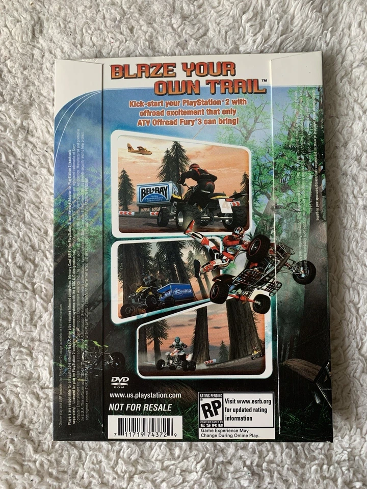 Playstation 2 ATV 3: Off Road Fury Demo Disc PS2 Game - Image 2 of 4