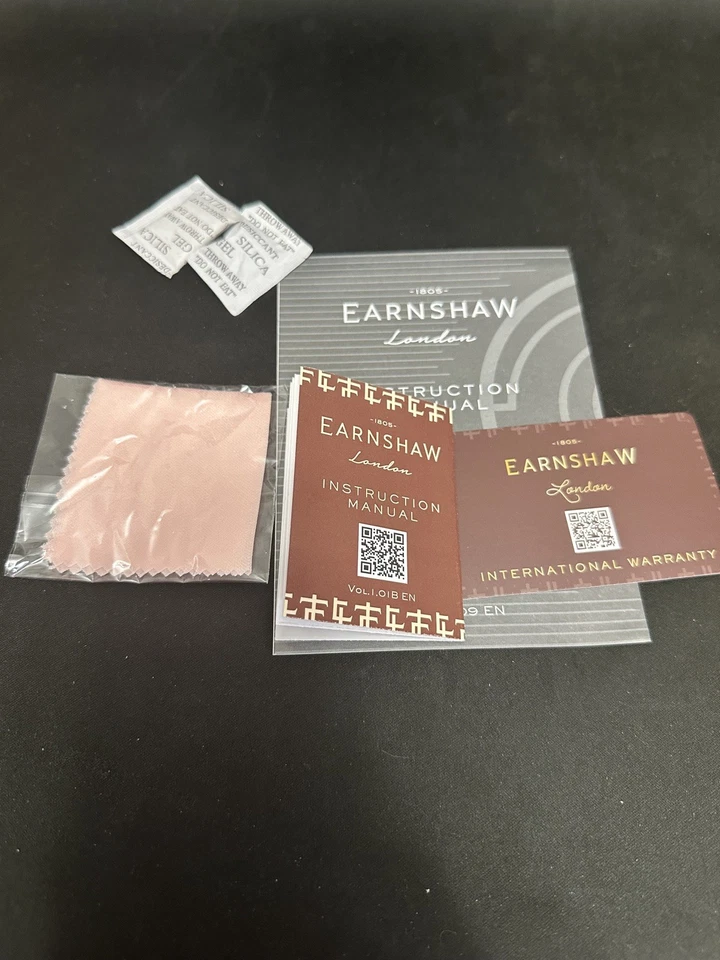 THOMAS EARNSHAW-CORNWALL SKELETON AUTOMATIC STARDUST BLACK SET ES-8110-11-SET - Image 4 of 4