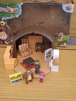 Boxed Simba Mascha und der Bär Haus Figuren und Zubehör Spielset Spielzeug Sehr guter Zustand 