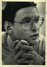 1988 Press Photo Bud Selig Milwaukee Brewers Baseball owner - mjc06116