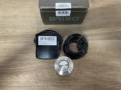 Interrupteur Air Switch Brizo Inox 69080-SS Pour éliminateur De Déchets - Neuf (sans Boîte)