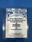 2025 Topps Signature Nick Emmanwori Rookie Class Chrome Autographs (RAW)