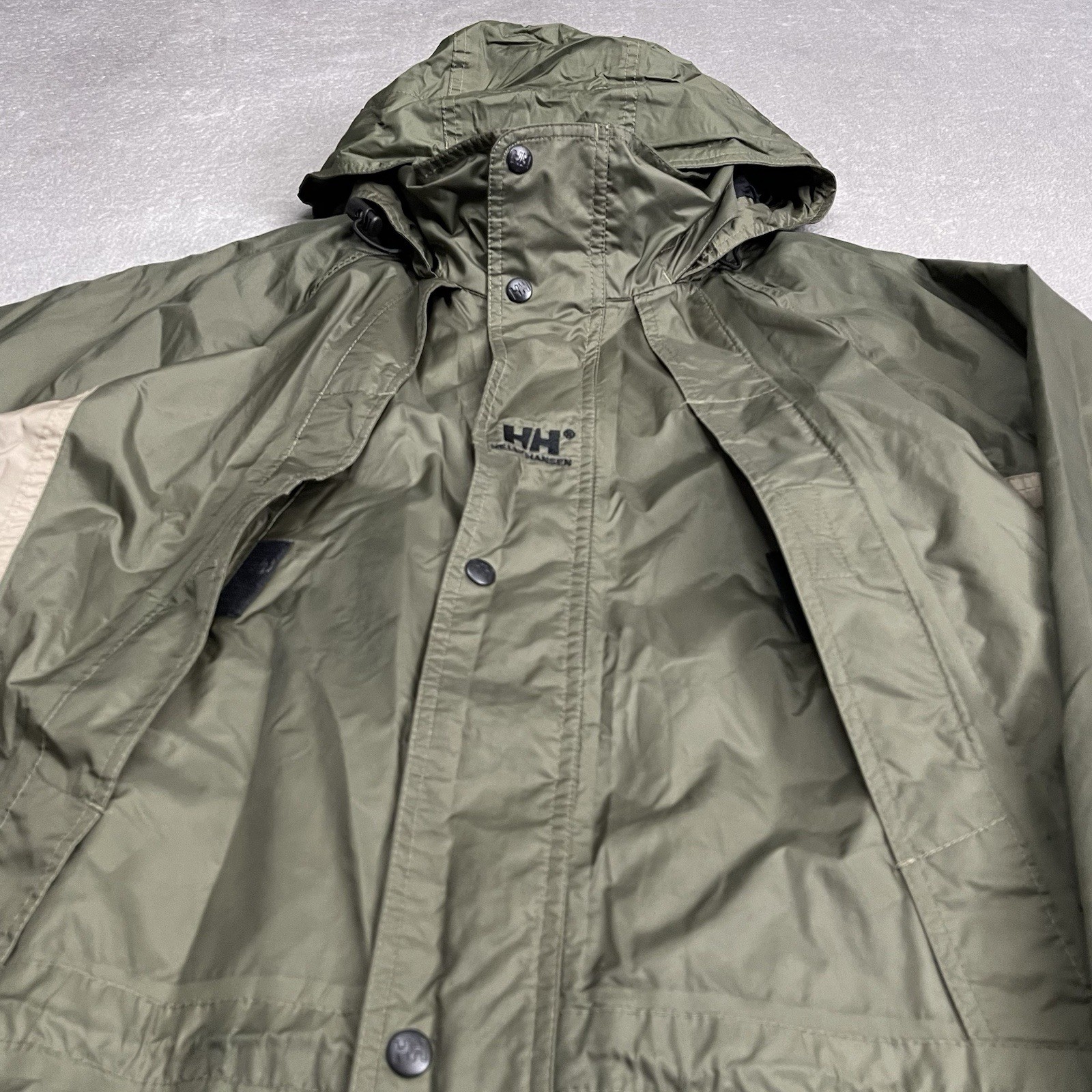 Helly Hansen Helly Tech Jacket Coat Large Khaki G… - image 17