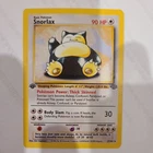 New ListingPokémon TCG Snorlax 1st Edition Jungle Set 27/64 Near Mint 1st edition stamp