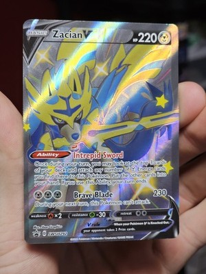 Zacian V (Shiny) SWSH292 SWSH: Sword & Shield Promo Cards Holo NM/LP