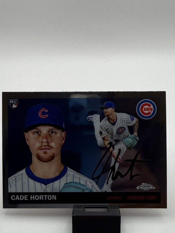 2025 Topps Chrome Platinum Cade Horton RC Chicago Cubs 
