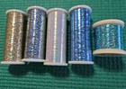 Lot Of 4 Superior Threads Glitter Metallic Hologram Embroidery & 1 Madeira JEWEL — photo 7