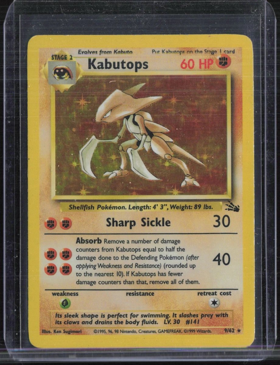 Kabutops Pokémon TCG Cards for sale | eBay