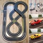 Scalextric Sport Track Set Layout With Porsche Boxster Cars DIGITAL AS10