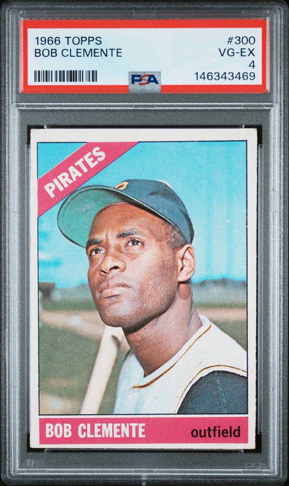 1966 Topps #300 Roberto Clemente PSA 4 VG-EX HOF