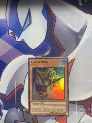 Yugioh! Green Ninja - PHHY-EN098 - Super Rare - 1st Edition Near Mint, English