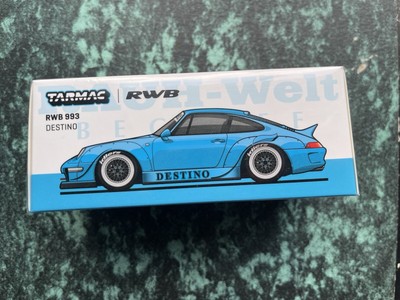 1:64 Tarmac Works 7/11 Thailand Exclusive Porsche 992 RWB Destino
