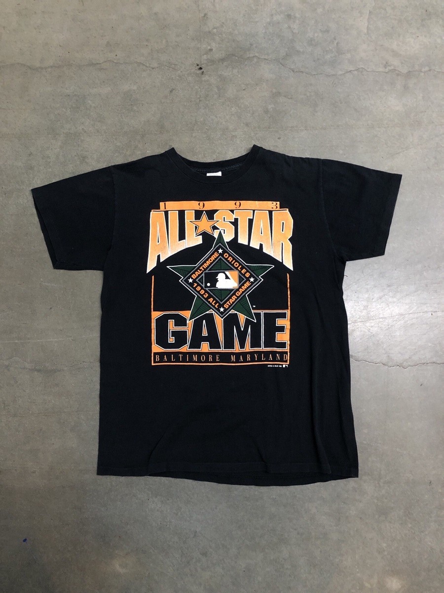 90sデッドストック MLB オールスターゲームTシャツ vintage 激レア Vintage 90's Baltimore Orioles All Star Game Promo Graphic T-Shirt