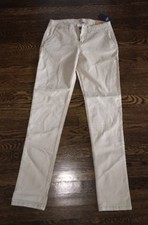 NWT Hollister low rise light khaki straight chinos pants size 5 regular