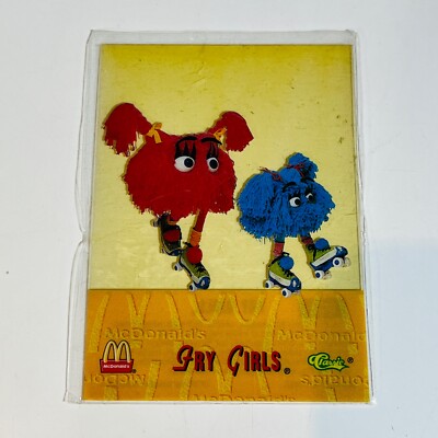 1996 McDonalds Assets Sammelkarten Cels FRY GIRLS #MC7