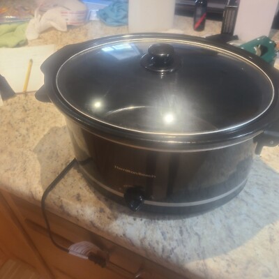 Hamilton Beach slow cooker 7 quarts - Black
