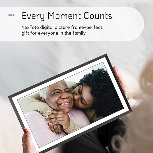 NexFoto Large 16 Inch Digital Picture Frame 32GB with Remote Control, WiFi - Picture 6 of 7