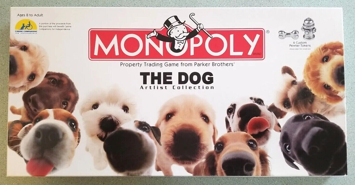 Monopoly The Dog Artlist Collection Board Game | eBay