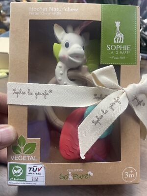 Sophie la Girafe Hochet  Natur' chew Rattle (Plant Based) (B11-17)