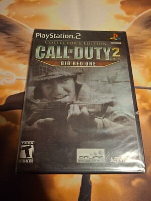 CALL OF DUTY 2 BIG RED ONE COLLECTORS EDITION - BRAND NEW - FACTORY-SEALED
