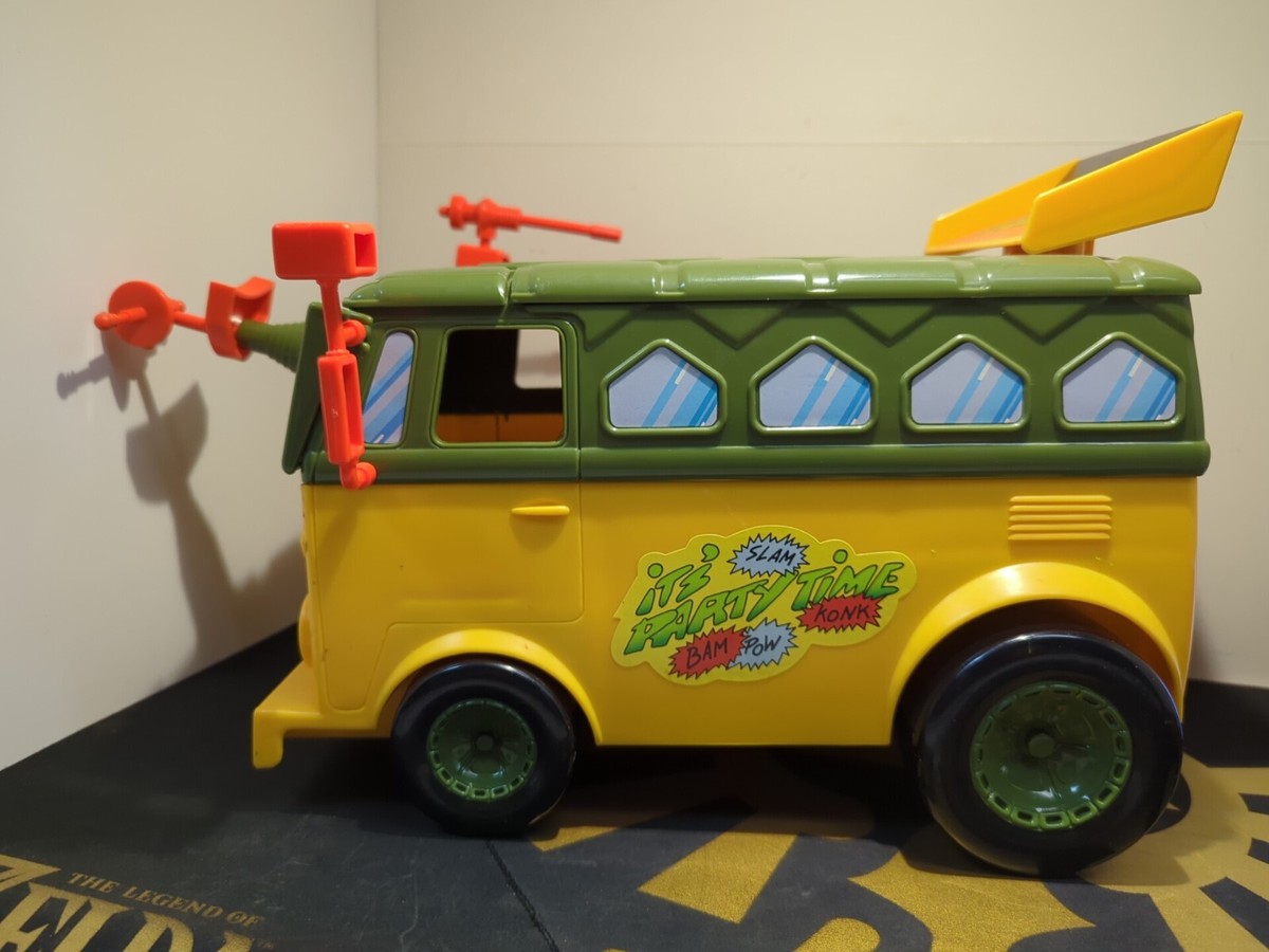 1989 Playmates Teenage Mutant Ninja Turtles TMNT Party Wagon