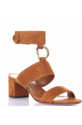Aquazzura Safari Sandals Heels Size EU 37,5 US 7