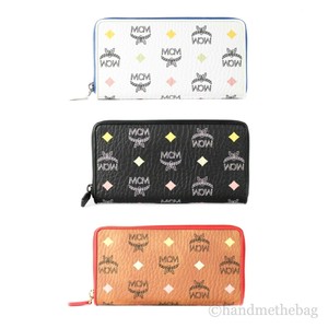 mcm zipper wallet