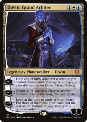 Dovin, Grand Arbiter M 153 Commander: Innistrad: Crimson Vow MTG