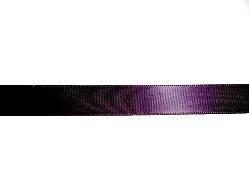 Eggplant Purple Single-Face Satin Ribbon 5/8 inch wide x 10 yards Polyester B51 - Image 4 of 4