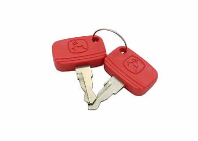 Genuine John Deere OEM Ignition Key – LVU33004 – New Original Equipment