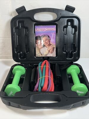 Live Smart Osteo-Smart Bone Strengthening Fitness Program With Carrying Case