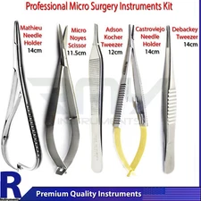 5Pcs Set Dental Surgical Soft Tissue Implant Sinus Micro Surgery Instruments Kit