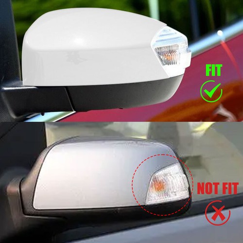 Left Right Door Wing Mirror Cover Casing Fit For Ford C Max S Max Galaxy Kuga - Picture 16 of 20