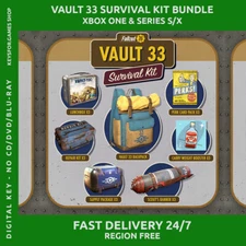 Fallout 76 - Vault 33 Survival Kit | 22x Items | Global | Xbox Series X/S & One