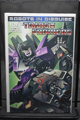 Transformers Robots in Disguise #2 Cover B IDW 2012 Autobots vs Decepticons 9.4