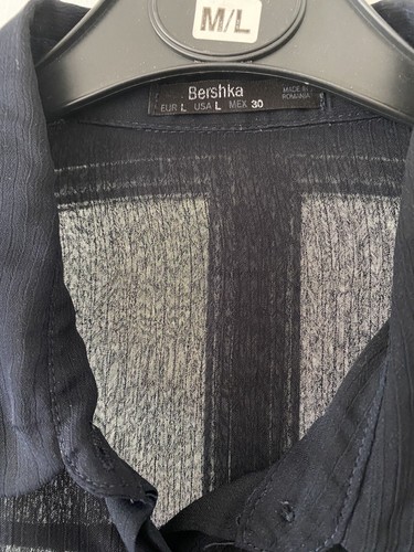 Bershka mesh / See Through Shirt / Blouse - Picture 2 of 4