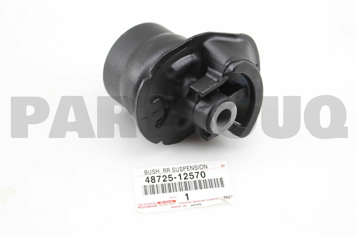 4872512570 Genuine Toyota BUSH, REAR AXLE CARRIER, RH/LH 48725