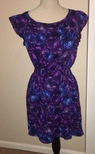 Forever 21 Floral Print Dress SzM EUC