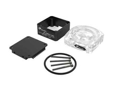 Bykski DDC Reservoir Ready Pump Cover w/ Aluminum Armor - Black CP-PMD3TOPBT...