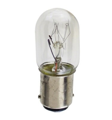 Glühbirne Für Nähmaschine BA15D 15W Glühlicht 16X45mm Licht Lampe